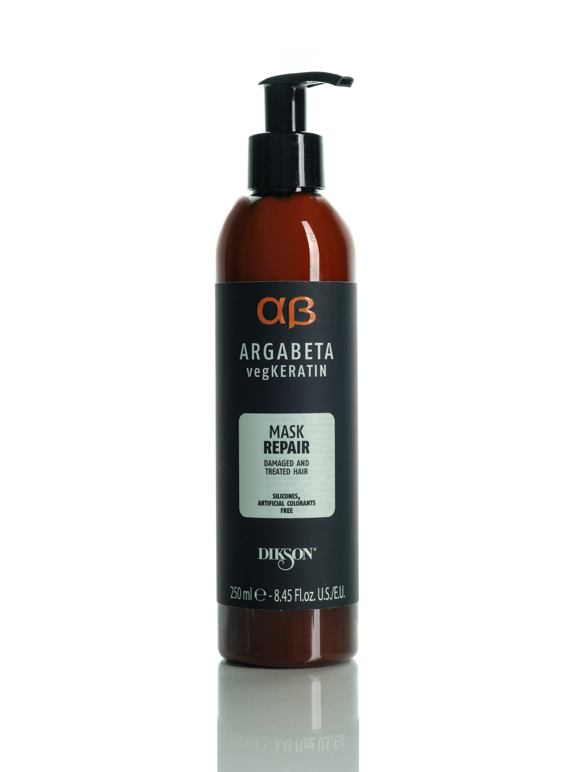 ARGABETA VEGKERATIN. Mask repair damaged and treated hair. Маска для ослабленных и химически обработанных волос с гидролизированными протеинами риса и сои (Растительный Кератин)
