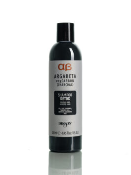ARGABETA  VEGCARBON (CHARCOAL). Shampoo detox stressed  and depleted hair. Шампунь с растительным углем, маслами Лаванды и Иланг-Иланга. для волос подверженных стрессу.