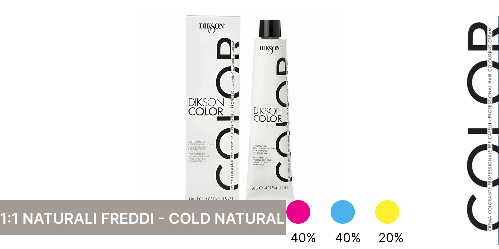 NATURALI FREDDI - Натуральные холодные оттенки